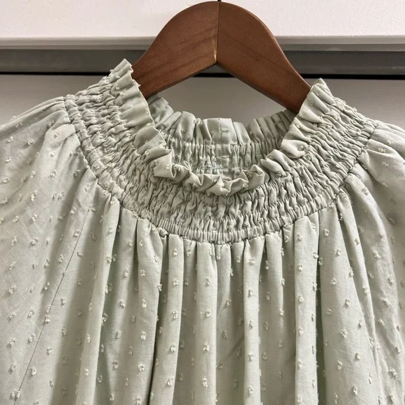 NWT Alex Marie Kaia Mockneck Tiered Midi Dress - Picture 5 of 11